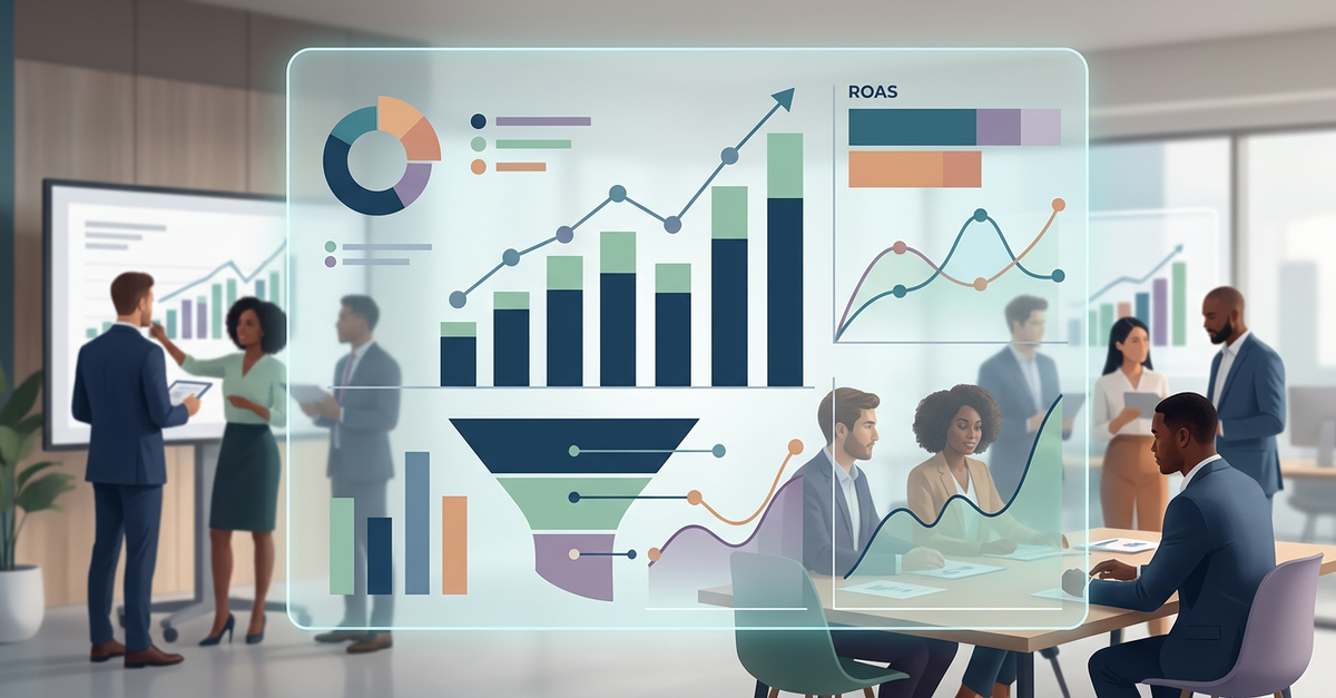 Análise de dados e métricas de marketing digital para empresas B2B