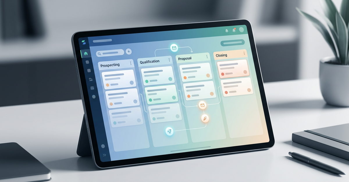 Sistema de automação para follow-up estruturado em vendas B2B