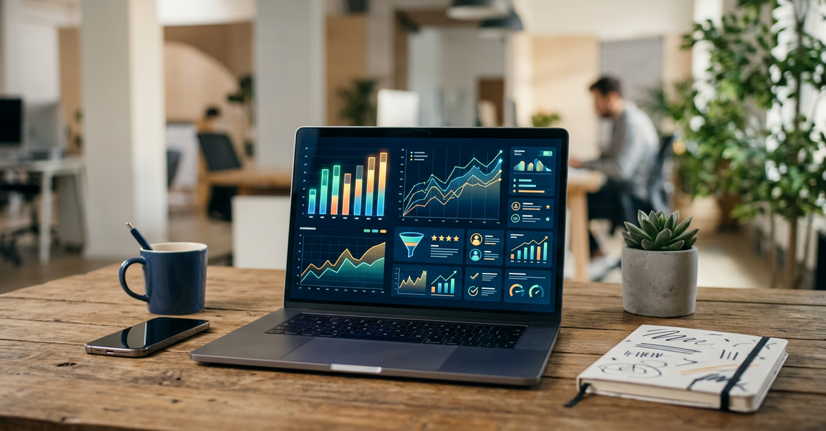 Análise de dados para qualificação de leads B2B com métricas e gráficos