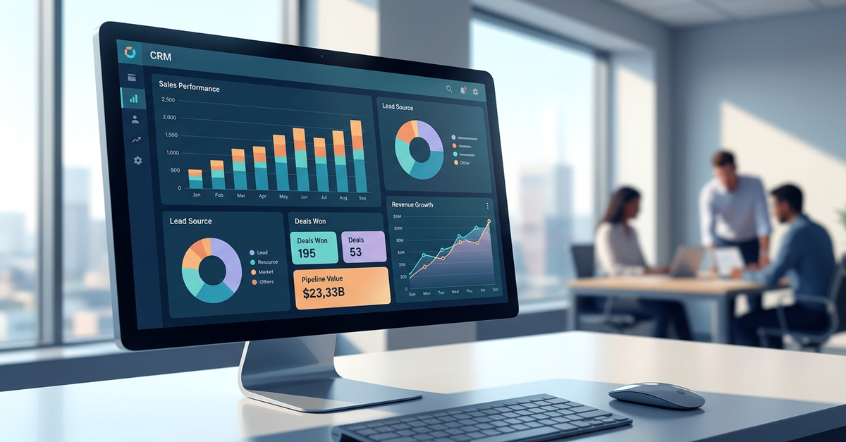 Análise de dados e métricas de CRM para tomada de decisão em vendas