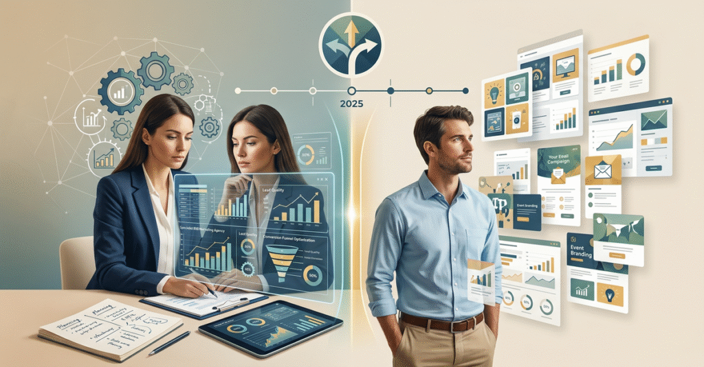 Estratégia de marketing B2B especializado versus abordagem generalista para empresas