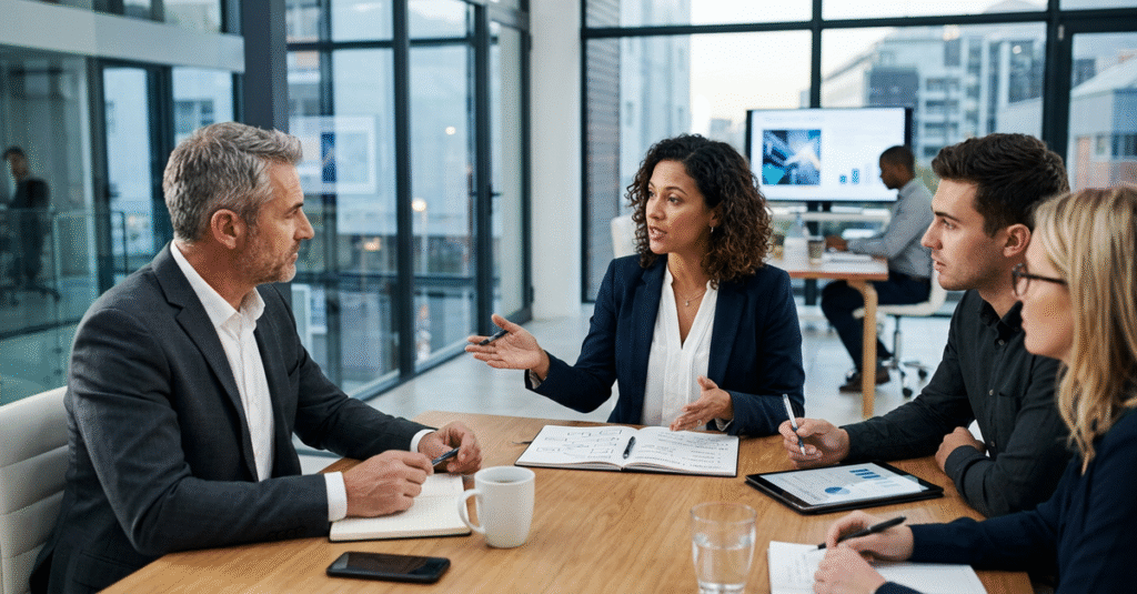 Metodologias de vendas B2B aplicadas em reunião comercial