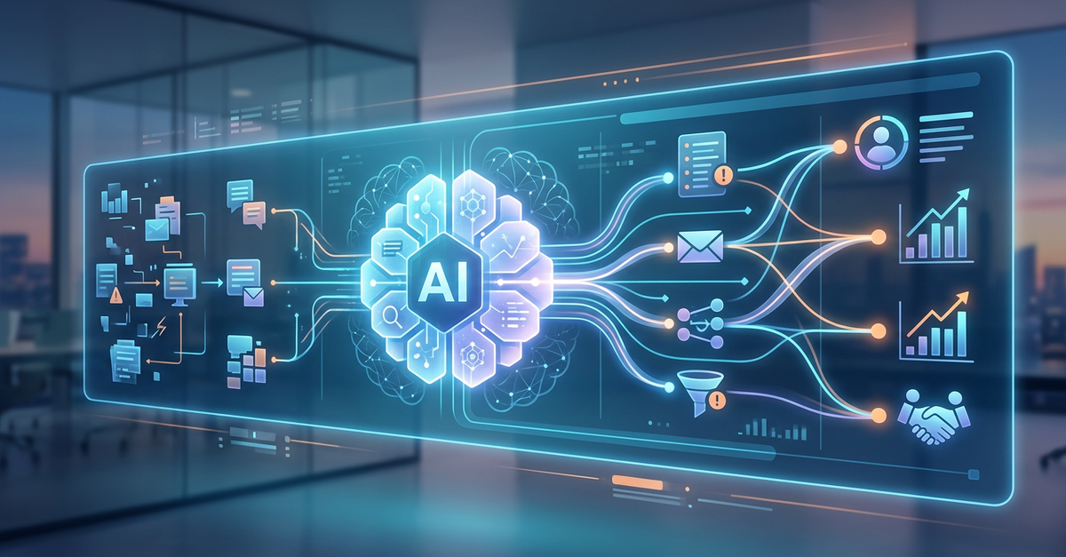 Inteligência artificial transformando automação de marketing B2B em 2025