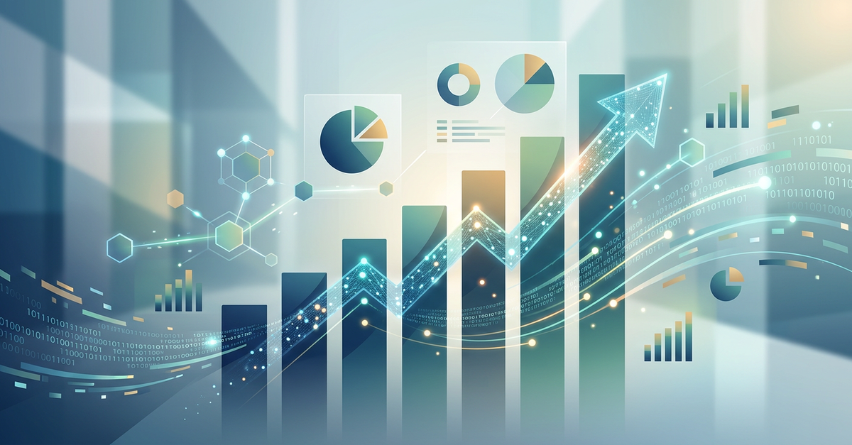 Métricas de sucesso e ROI em marketing B2B mostrando crescimento sustentável