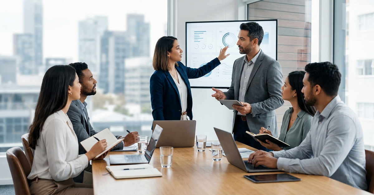 Alinhamento estruturado entre equipes de marketing e vendas B2B