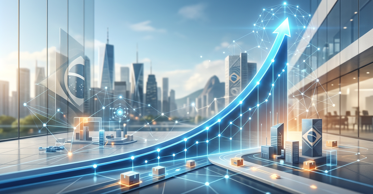 Crescimento do e-commerce B2B no Brasil com estatísticas e tendências