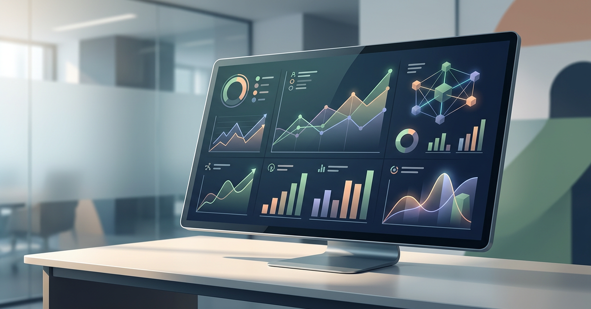 Métricas de CAC e LTV no dashboard de performance empresarial