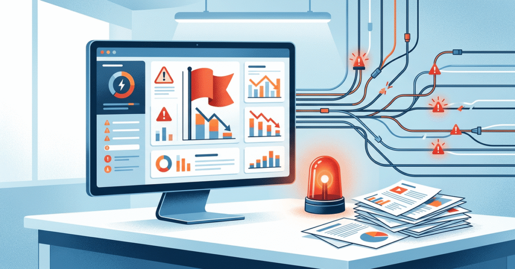 Sinais de alerta em agências de marketing digital para empresas B2B