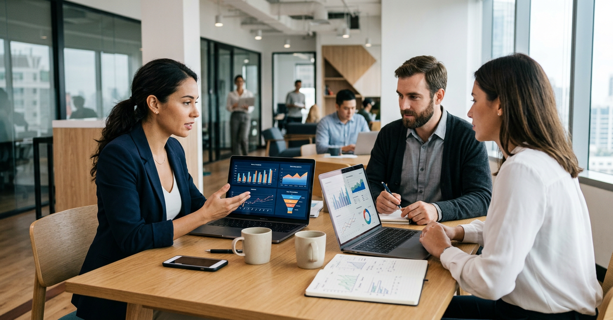 Análise de métricas do processo comercial