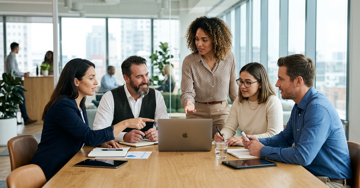 Alinhamento estratégico entre equipes de marketing e vendas B2B