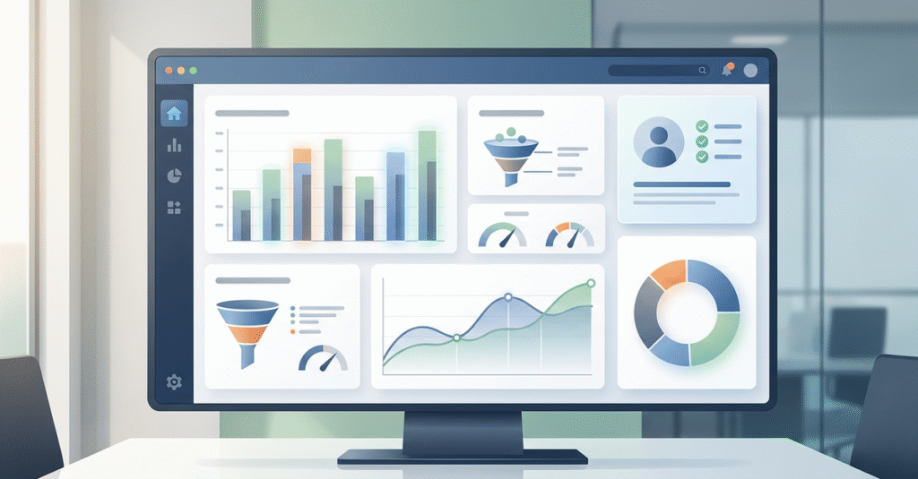 Análise de leads qualificados B2B em processo comercial estruturado