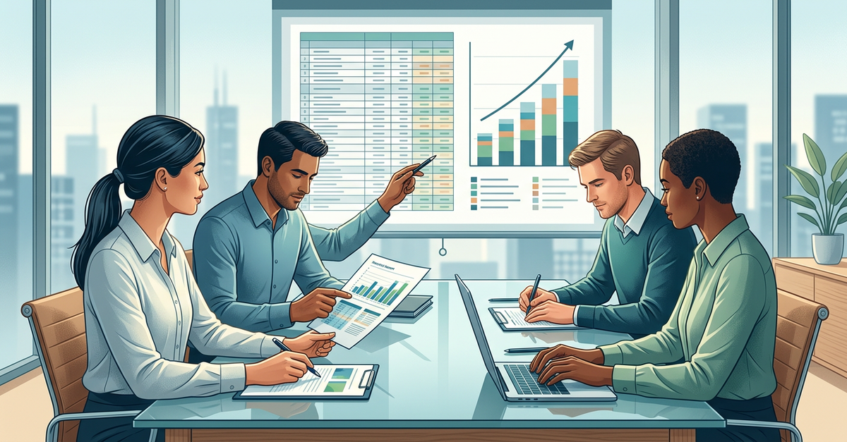 Planejamento financeiro para investimento em estruturação comercial B2B