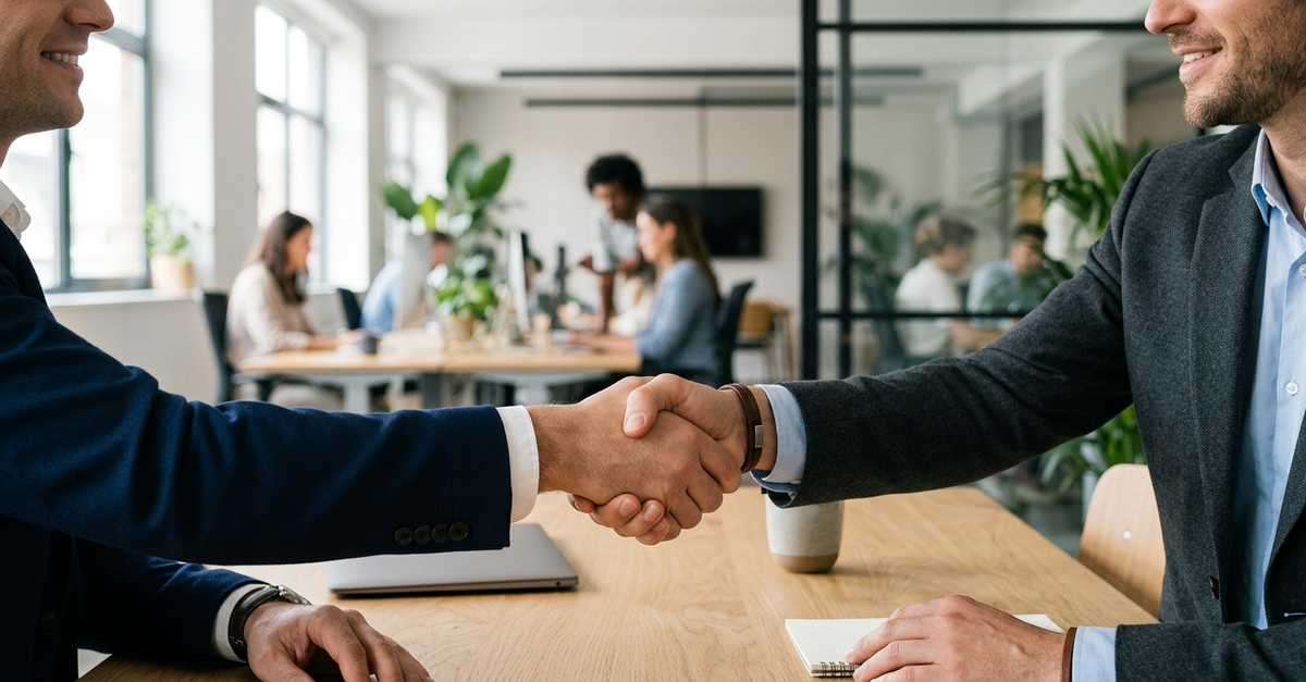 Parceria estratégica entre empresa B2B e agência de marketing digital