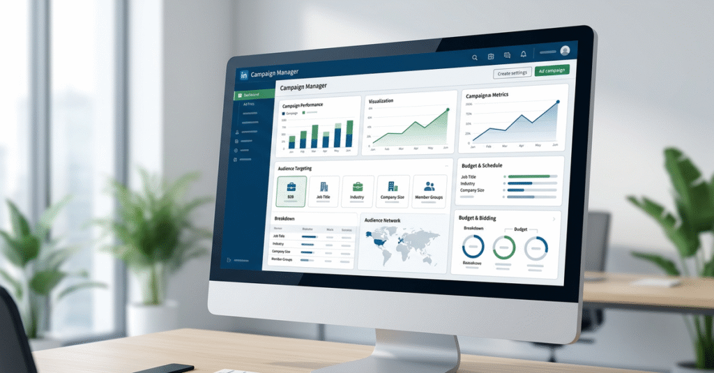 Configuração de campanhas LinkedIn Ads B2B
