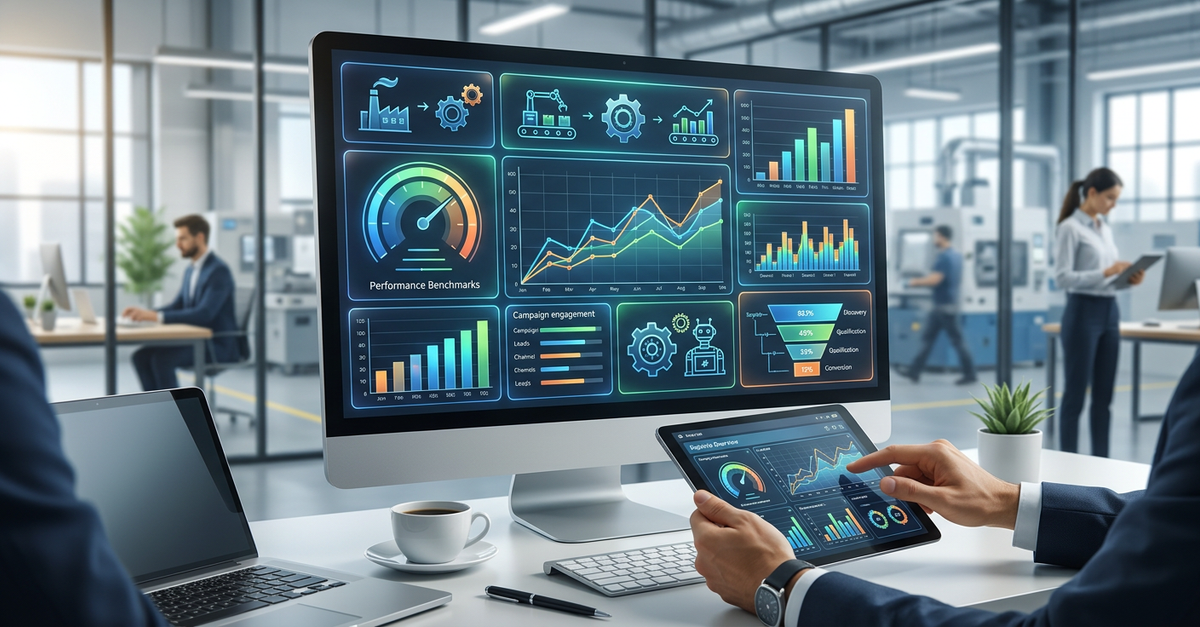 Automação de marketing para indústria B2B gerando leads qualificados