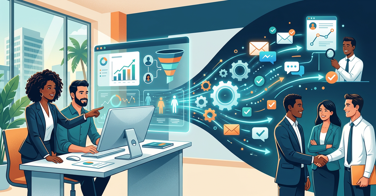 Automação de marketing B2B transformando processos em PMEs brasileiras