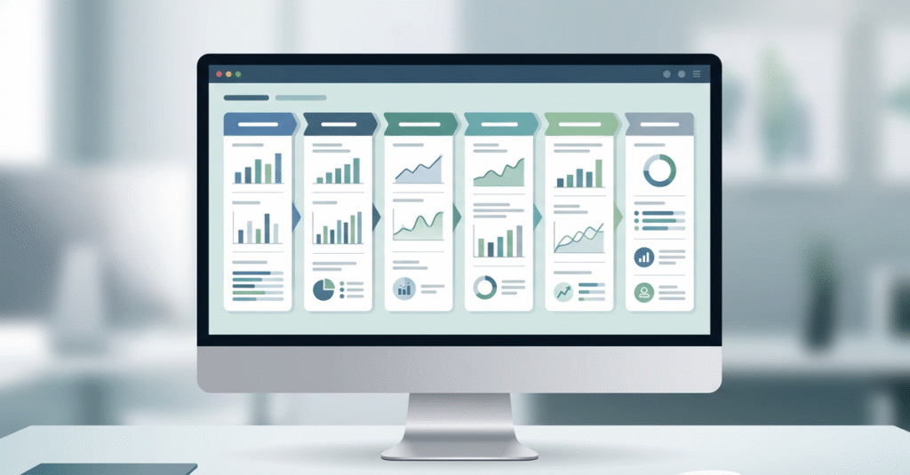 Processo de prospecção B2B com ferramentas de inteligência comercial