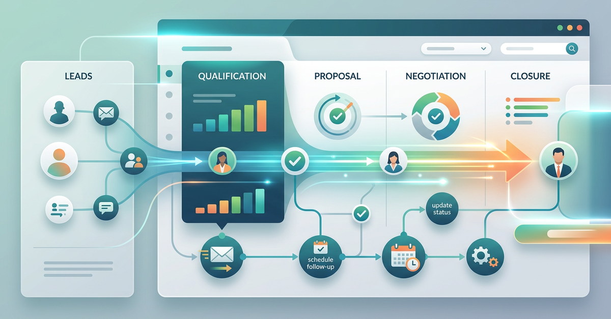 Automação de vendas B2B para acelerar ciclo comercial