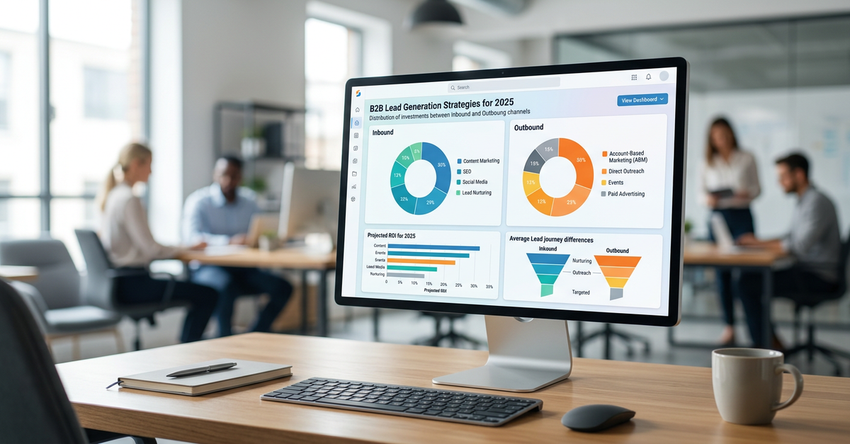 Estratégias de investimento em geração de leads B2B para empresas