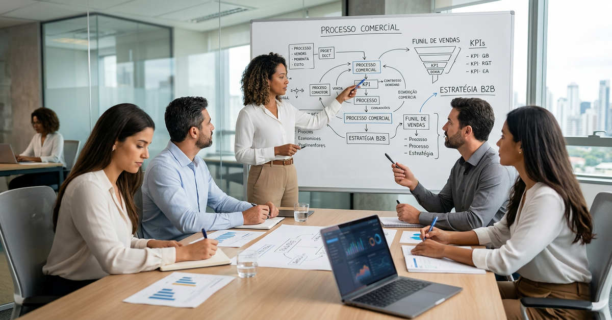 Planejamento estratégico em consultoria de vendas B2B