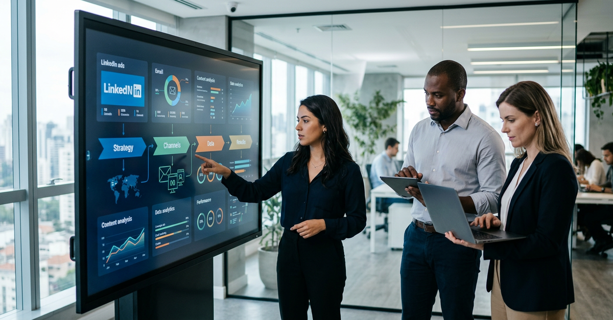 Campanhas estruturadas para captação B2B