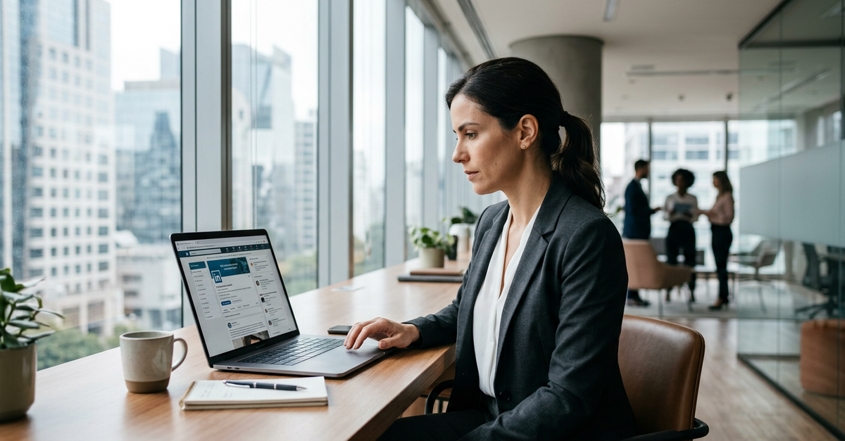 Estratégia de LinkedIn Ads para taxa de conversão em marketing B2B