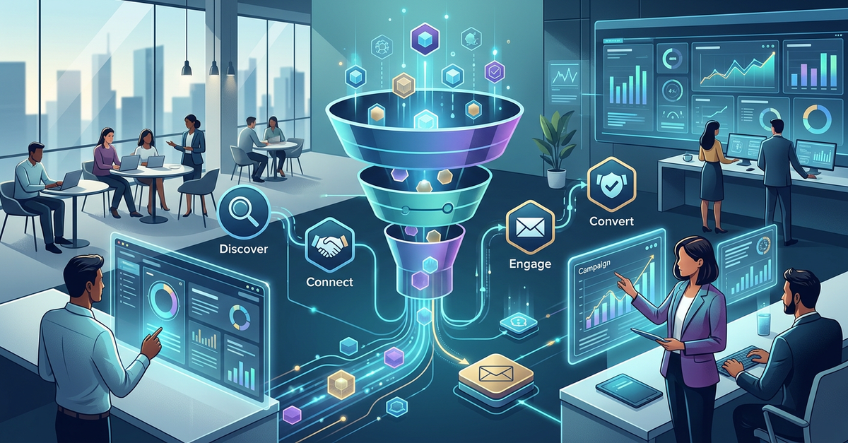 Automação de marketing para geração de leads B2B