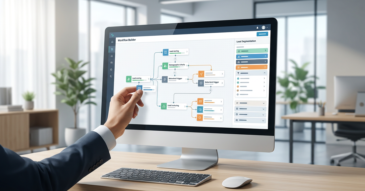 Plataforma de automação de marketing para qualificação de leads B2B