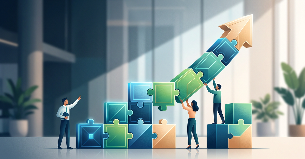 Estratégia de crescimento B2B com geração previsível de leads