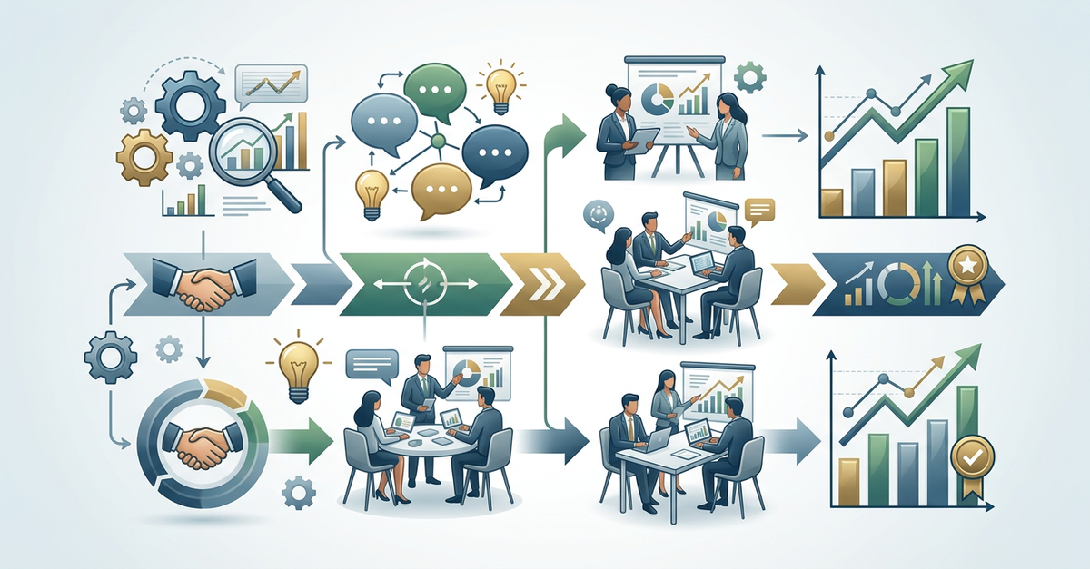 Metodologia estruturada de consultoria vendas B2B