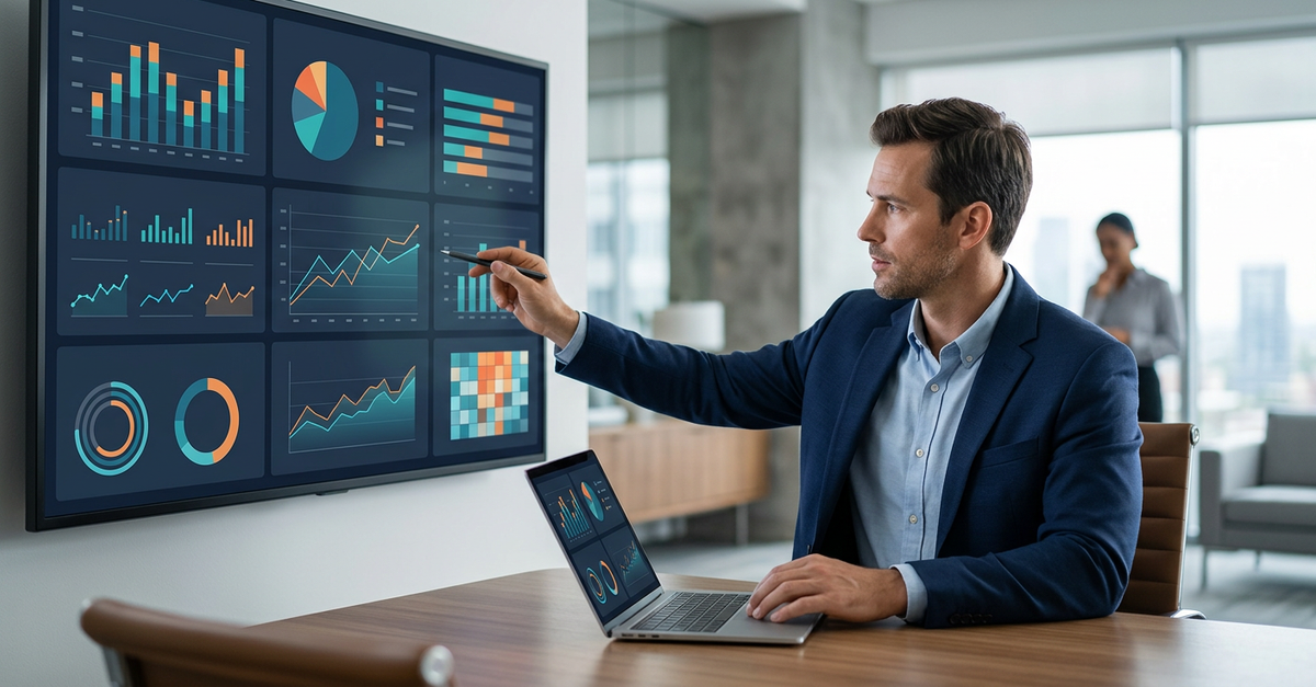 Análise de métricas de vendas B2B em pequenas empresas