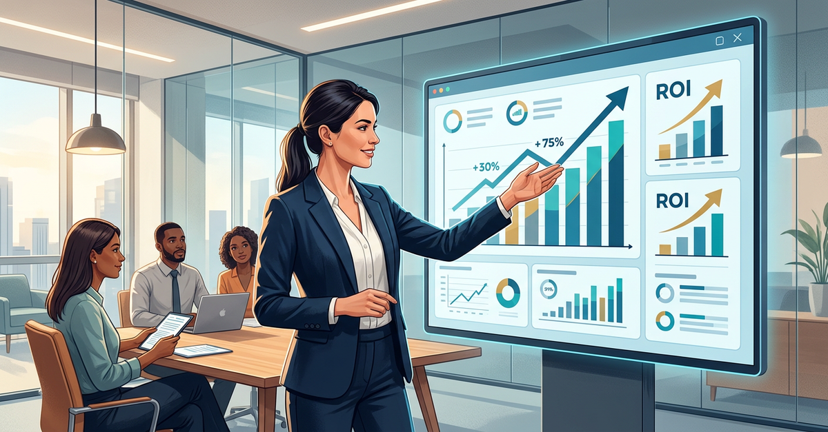 Agência performance LinkedIn apresentando resultados mensuráveis
