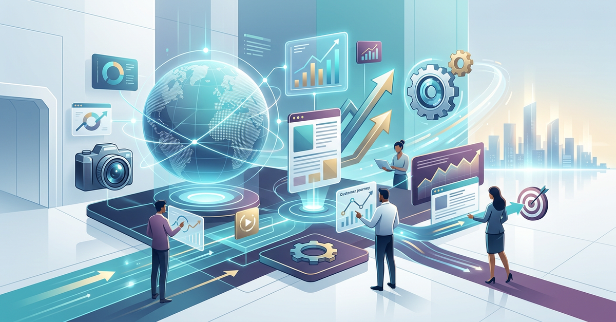 Transformação digital com agência de marketing full service B2B