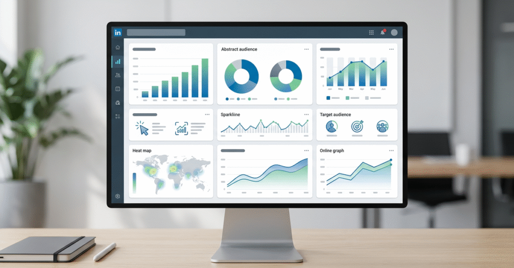 Análise de dados e estatísticas LinkedIn Ads Brasil 2026