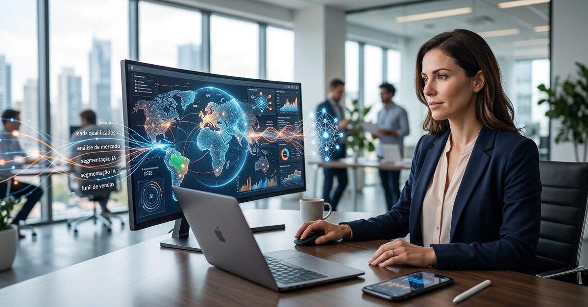 Inteligência artificial aplicada à geração de leads B2B