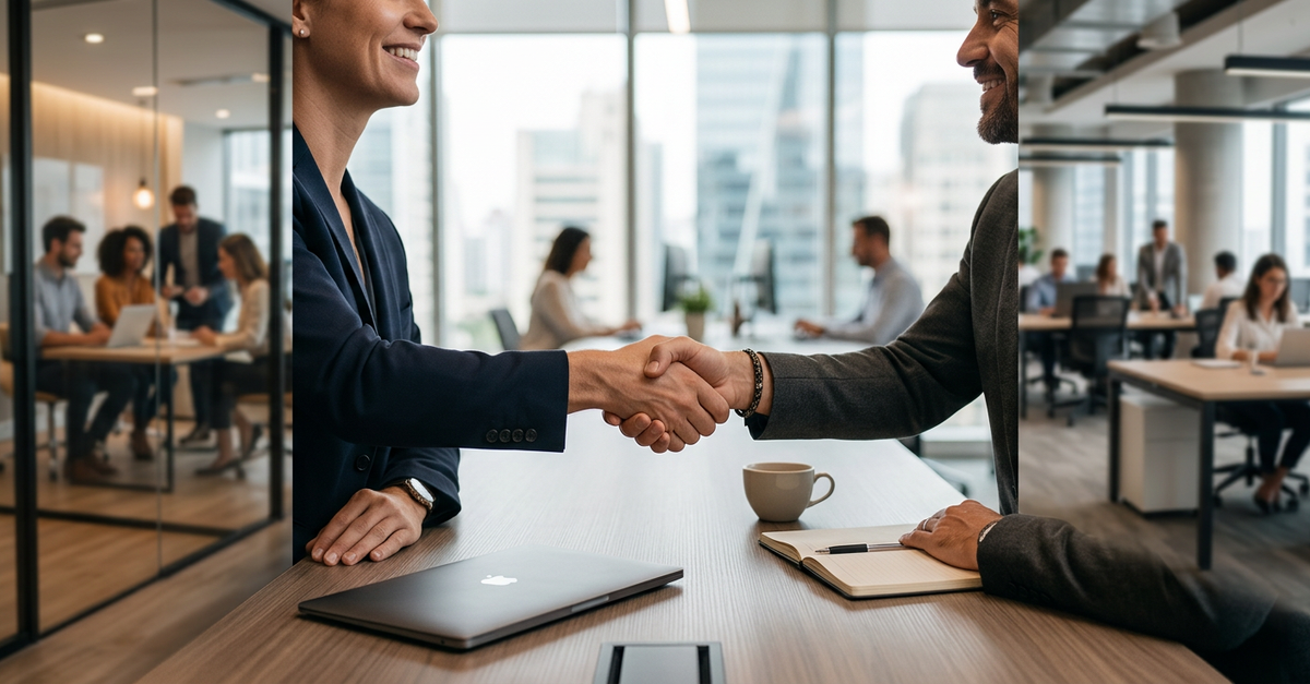 Parceria estratégica entre agência boutique e empresa B2B