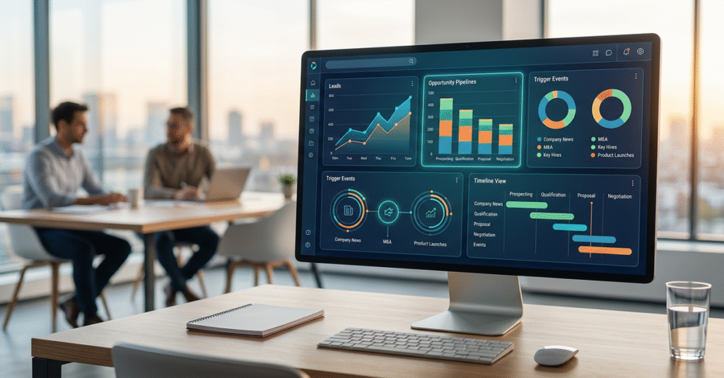 Análise de dados para identificar momentos de compra em vendas B2B