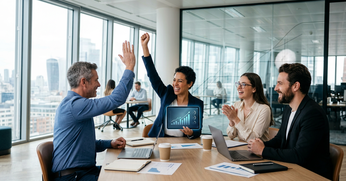 Sucesso em vendas B2B com ciclo otimizado e resultados mensuráveis