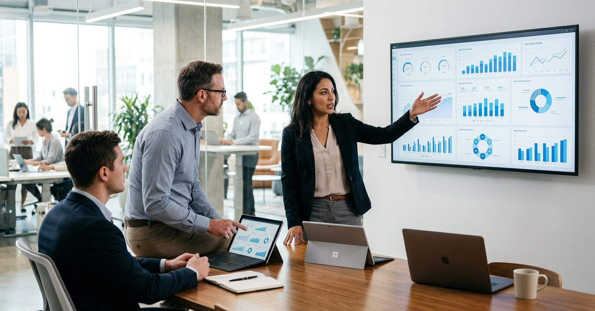 Estratégia de transformação digital em vendas B2B com resultados mensuráveis