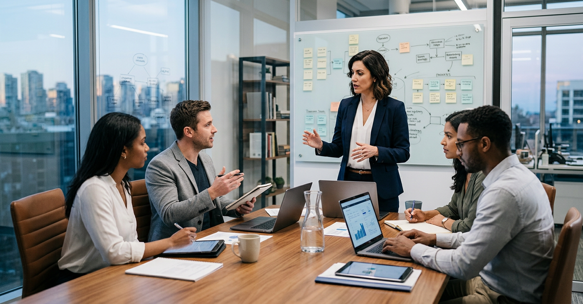 Alinhamento entre marketing e vendas em agências B2B de alta performance