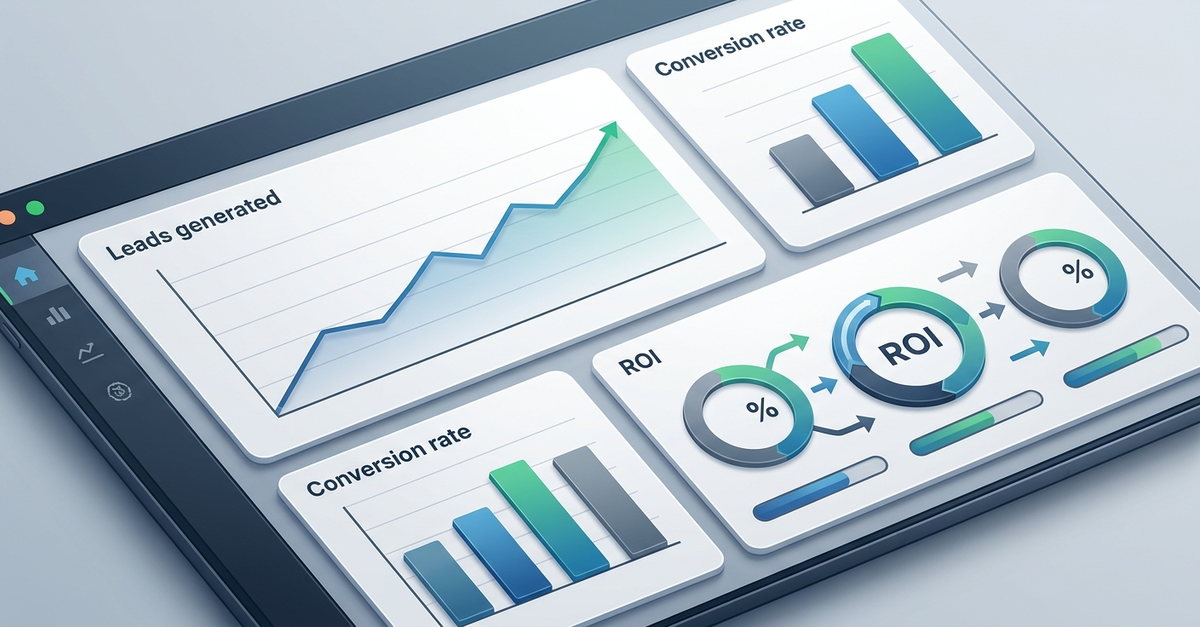Estratégia de marketing B2B com análise de dados e métricas para PMEs